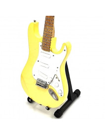 Mini gitara – štýl J. Hendrix - Woodstock '68 replika 27.5cm